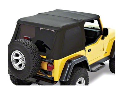 Bestop Trektop NX Replace-A-Top; Black Denim (97-06 Jeep Wrangler TJ, Excluding Unlimited)