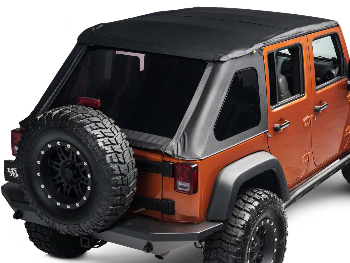 Bestop Jeep Wrangler Replace-A-Top for Trektop NX; Black Diamond 52823-35  (07-18 Jeep Wrangler JK 4-Door w/ Trektop NX) - Free Shipping