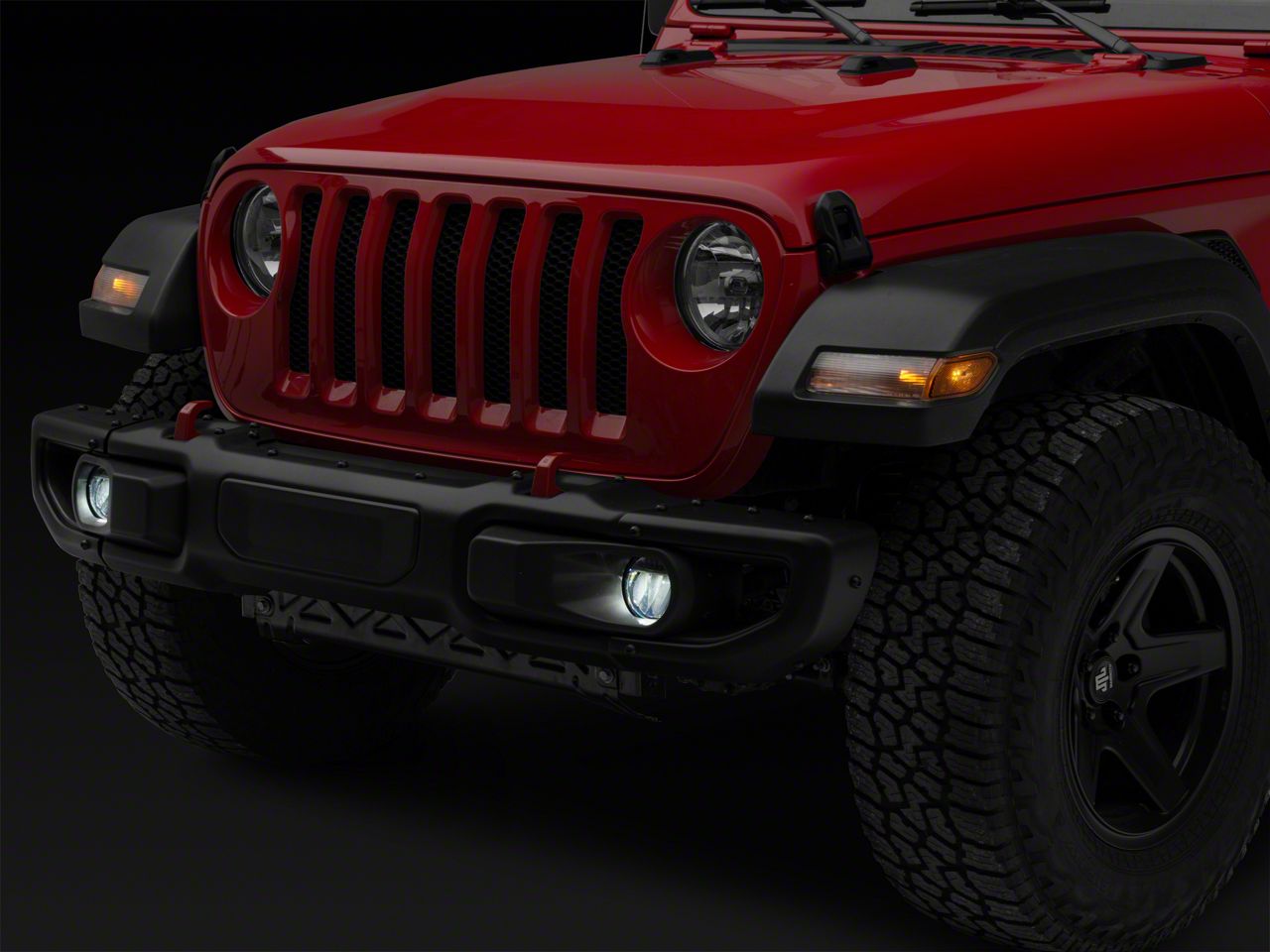 Mopar Jeep Wrangler 3-Piece Rubicon Front Bumper 82215121AC (18-24 Jeep ...