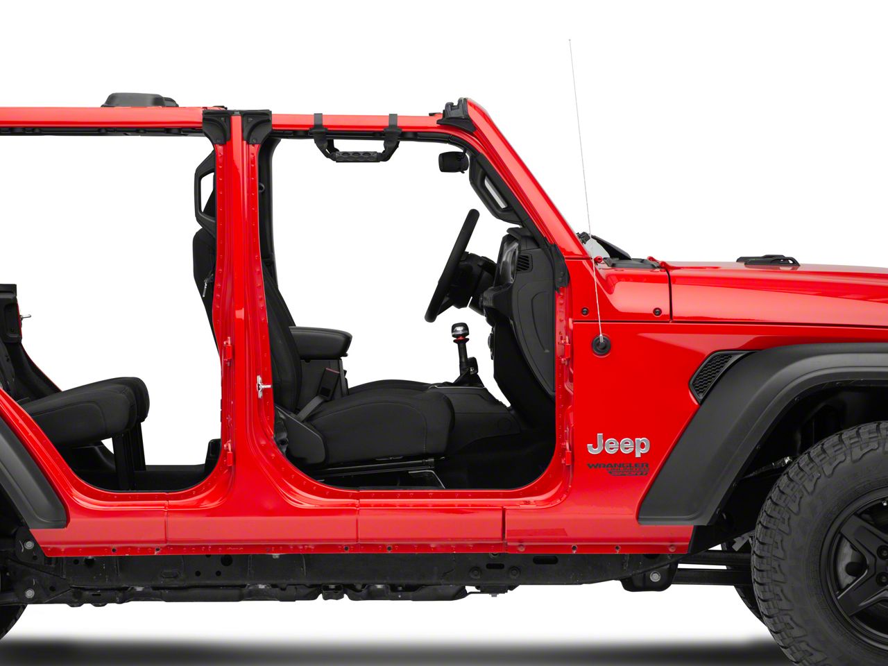 Grab Handles Front and Rear for Jeep Wrangler JL (2018-2023)