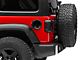 Mopar Fuel Door with Jeep Logo; Black (18-24 Jeep Wrangler JL)