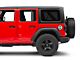 Mopar Fuel Door with Jeep Logo; Satin Chrome (18-22 Jeep Wrangler JL)