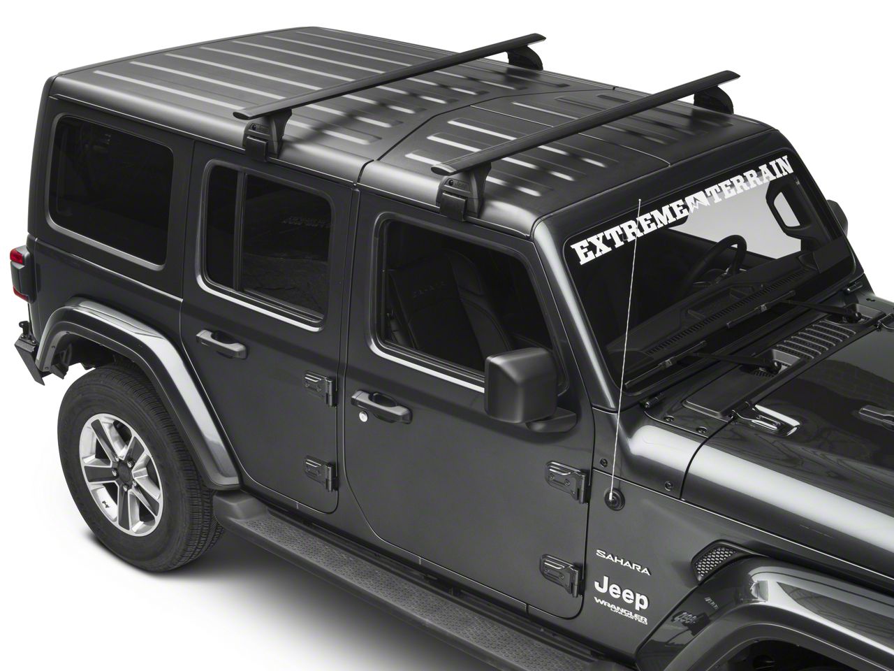 2018 Jeep Wrangler JL - Hard Top Support, Roof Rack and Cargo Box - Rhino  Rack / Thule