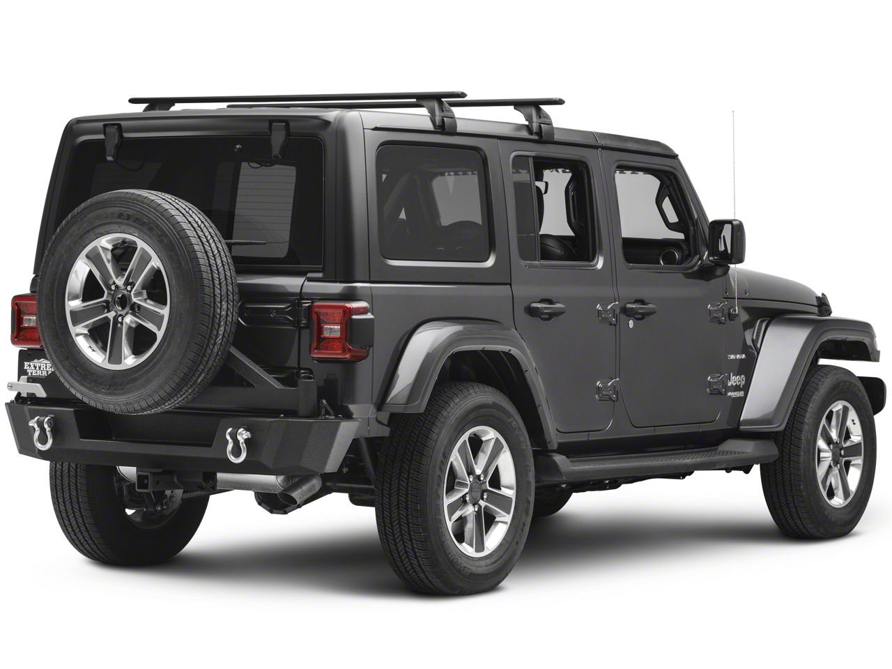 Mopar Jeep Wrangler Removable Roof Rack 82215387AB (18-23 Jeep Wrangler JL)  - Free Shipping