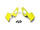 Steinjager 50-Inch LED Light Bar Windshield Frame Mounting Brackets; Neon Yellow (97-06 Jeep Wrangler TJ)