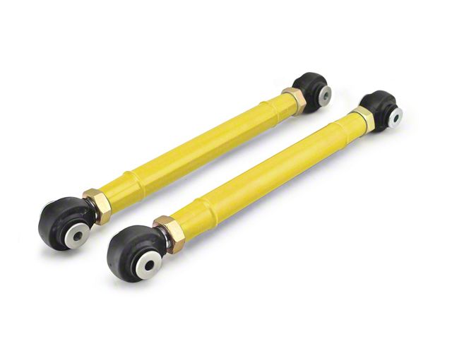 Steinjager Adjustable Front Lower Control Arms for 0 to 6-Inch Lift; Lemon Peel (97-06 Jeep Wrangler TJ)