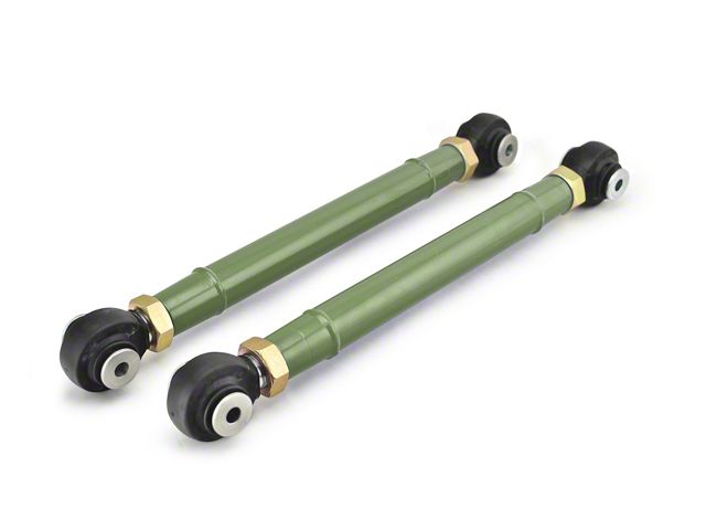 Steinjager Adjustable Front Lower Control Arms for 0 to 6-Inch Lift; Locas Green (97-06 Jeep Wrangler TJ)