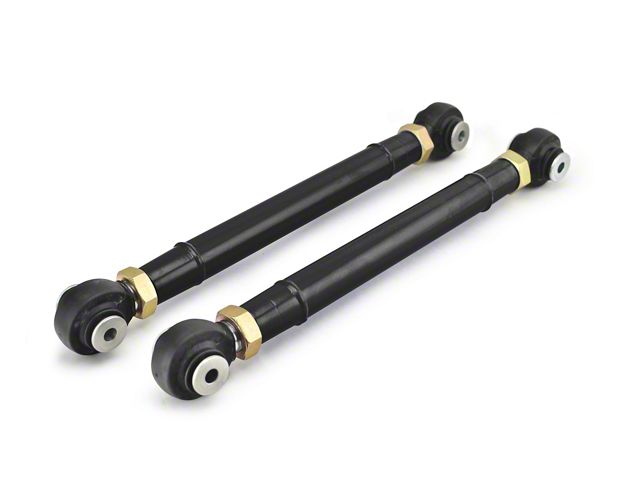Steinjager Adjustable Rear Lower Control Arms for 0 to 6-Inch Lift; Bare Metal (97-06 Jeep Wrangler TJ)
