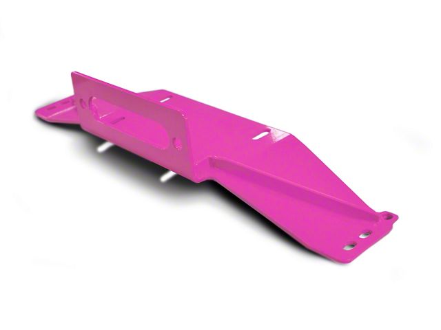 Steinjager Bolt-On Winch Plate; Hot Pink (97-06 Jeep Wrangler TJ)