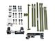 Steinjager Chrome Moly Tube Long Arm Tavel Kit for 2 to 6-Inch Lift; Locas Green (97-06 Jeep Wrangler TJ)