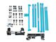 Steinjager Chrome Moly Tube Long Arm Tavel Kit for 2 to 6-Inch Lift; Playboy Blue (97-06 Jeep Wrangler TJ)