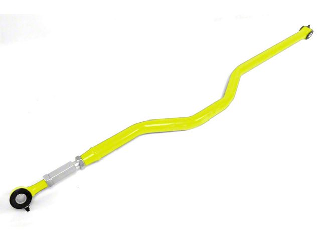 Steinjager Double Adjustable Rear Panhard Bar for 0 to 6-Inch Lift; Neon Yellow (07-18 Jeep Wrangler JK)
