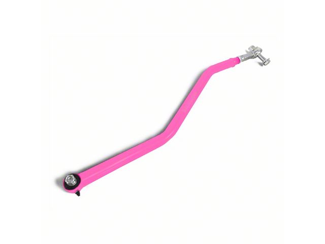 Steinjager Double Adjustable Track Bar for 3 to 6-Inch Lift; Hot Pink (97-06 Jeep Wrangler TJ)