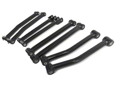 Steinjager Fixed Front and Rear Control Arms for 0 to 2.50-Inch Lift (07-18 Jeep Wrangler JK)