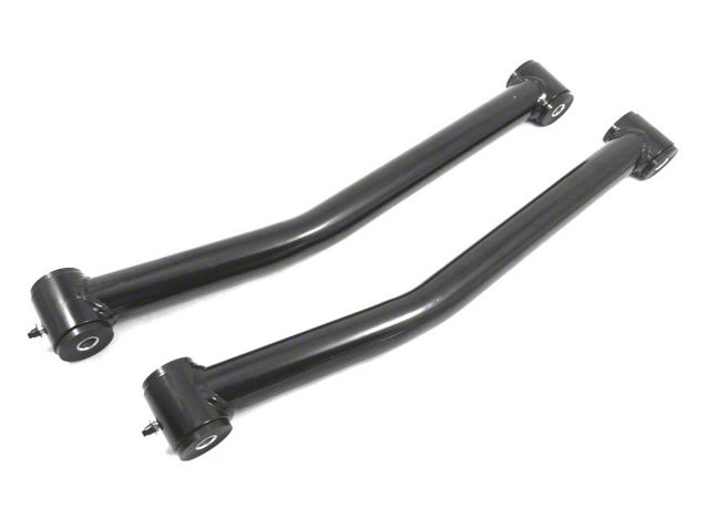Steinjager Fixed Front Lower Control Arms for 2.50 to 4-Inch Lift; Black (07-18 Jeep Wrangler JK)