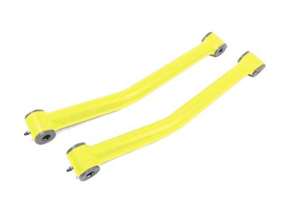 Steinjager Fixed Front Lower Control Arms for 2.50 to 4-Inch Lift; Lemon Peel (07-18 Jeep Wrangler JK)