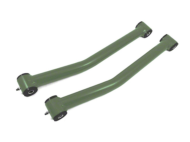 Steinjager Fixed Front Lower Control Arms for 2.50 to 4-Inch Lift; Locas Green (07-18 Jeep Wrangler JK)