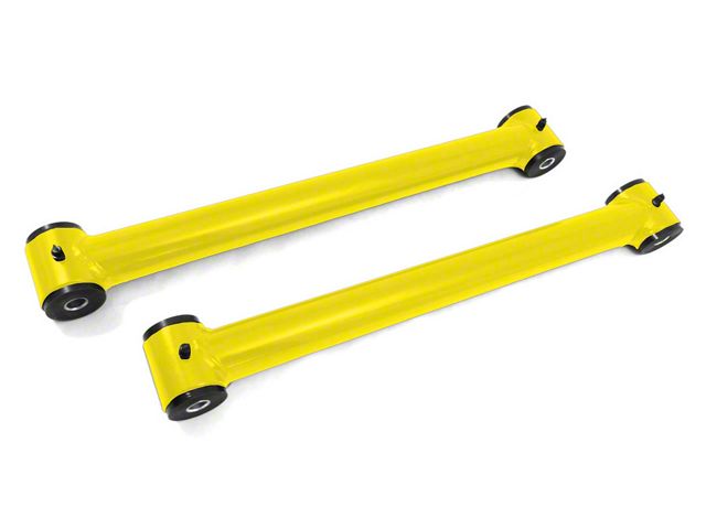 Steinjager Fixed Rear Lower Control Arms for 2.50 to 4-Inch Lift; Lemon Peel (07-18 Jeep Wrangler JK)