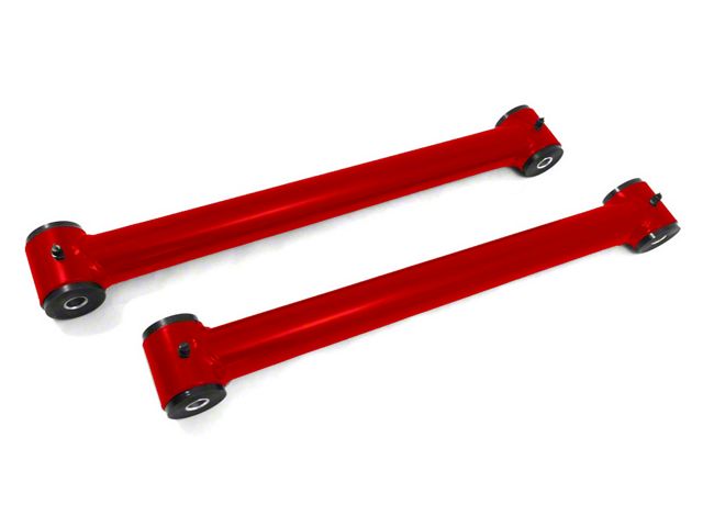 Steinjager Fixed Rear Lower Control Arms for 2.50 to 4-Inch Lift; Red Baron (07-18 Jeep Wrangler JK)