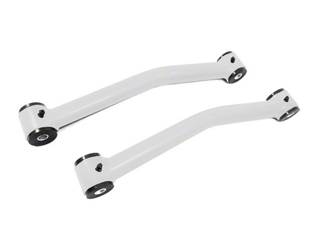 Steinjager Fixed Rear Upper Control Arms for 0 to 2.50-Inch Lift; Cloud White (07-18 Jeep Wrangler JK)