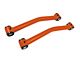 Steinjager Fixed Rear Upper Control Arms for 0 to 2.50-Inch Lift; Fluorescent Orange (07-18 Jeep Wrangler JK)