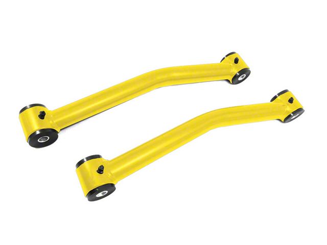 Steinjager Fixed Rear Upper Control Arms for 0 to 2.50-Inch Lift; Lemon Peel (07-18 Jeep Wrangler JK)