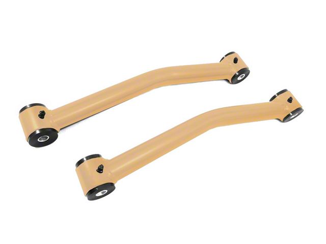 Steinjager Fixed Rear Upper Control Arms for 0 to 2.50-Inch Lift; Military Beige (07-18 Jeep Wrangler JK)