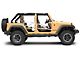 Steinjager Front and Rear Trail Tube Doors; Cloud White (07-18 Jeep Wrangler JK 4-Door)