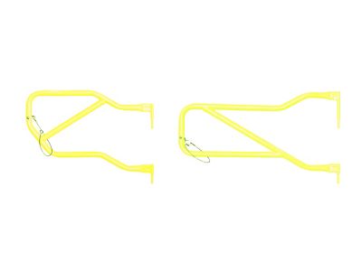 Steinjager Front and Rear Trail Tube Doors; Neon Yellow (07-18 Jeep Wrangler JK 4-Door)