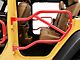 Steinjager Front and Rear Trail Tube Doors; Red Baron (07-18 Jeep Wrangler JK 4-Door)