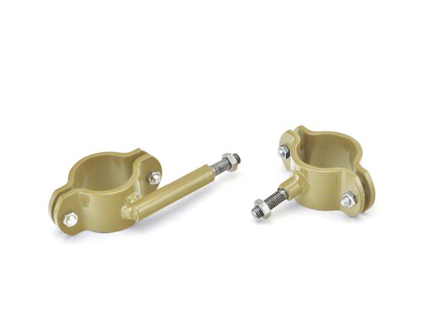 Steinjager High Lift Jack Roll Bar Mount Kit; Military Beige (97-06 Jeep Wrangler TJ, Excluding Unlimited)