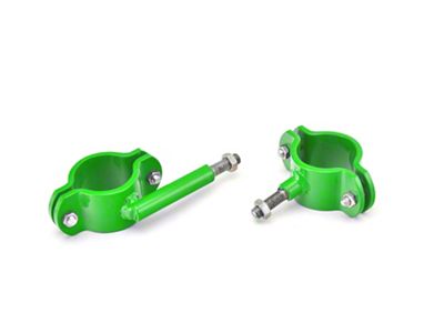 Steinjager High Lift Jack Roll Bar Mount Kit; Neon Green (97-06 Jeep Wrangler TJ, Excluding Unlimited)