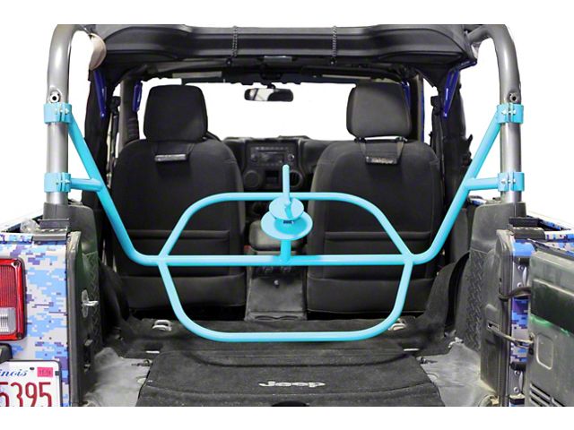 Steinjager Internal Spare Tire Carrier; Playboy Blue (07-18 Jeep Wrangler JK 2-Door)