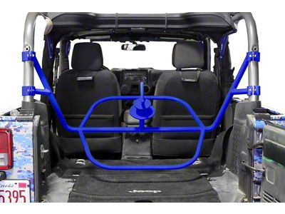 Steinjager Internal Spare Tire Carrier; Southwest Blue (07-18 Jeep Wrangler JK 2-Door)