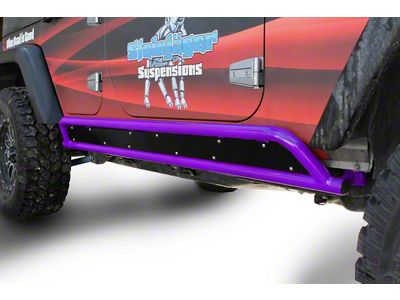 Steinjager Phantom Rock Sliders; Sinbad Purple (07-18 Jeep Wrangler JK 4-Door)