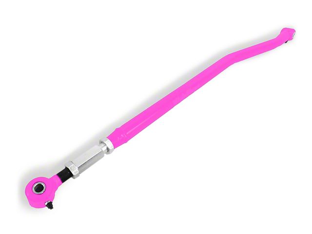 Steinjager Adjustable Rear Panhard Bar for 3 to 6-Inch Lift; Hot Pink (97-06 Jeep Wrangler TJ)