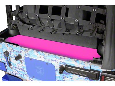 Steinjager Rear Storage Box; Hot Pink (07-18 Jeep Wrangler JK 2-Door)
