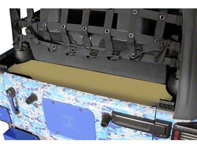 Steinjager Rear Storage Box; Military Beige (07-18 Jeep Wrangler JK 2-Door)