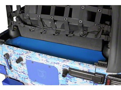 Steinjager Rear Storage Box; Playboy Blue (07-18 Jeep Wrangler JK 2-Door)