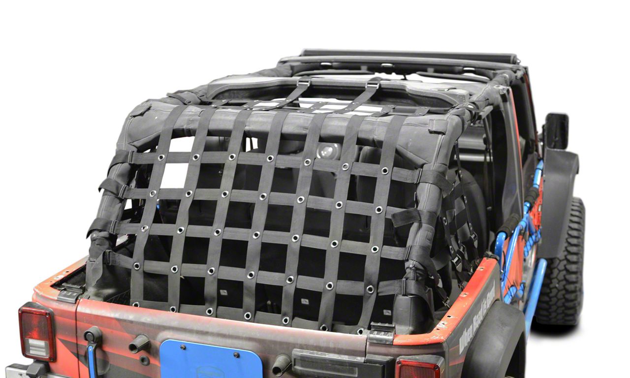 jeep jk interior cargo net