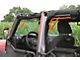 Steinjager Rigid Wire Form Front and Rear Grab Handles; Fluorescent Orange (07-18 Jeep Wrangler JK 4 Door)