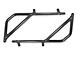 Steinjager Rigid Wire Form Rear Grab Handles; Bare Metal (07-18 Jeep Wrangler JK 2-Door)