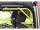 Steinjager Rigid Wire Form Rear Grab Handles; Neon Yellow (07-18 Jeep Wrangler JK 4-Door)