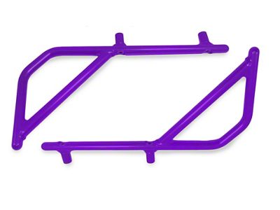 Steinjager Rigid Wire Form Rear Grab Handles; Sinbad Purple (07-18 Jeep Wrangler JK 2-Door)