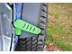Steinjager Stationary Foot Pegs; Neon Green (07-18 Jeep Wrangler JK)