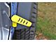 Steinjager Stationary Foot Pegs; Neon Yellow (07-18 Jeep Wrangler JK)