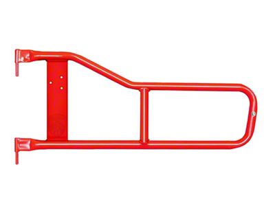 Steinjager Trail Tube Doors; Red Baron (97-06 Jeep Wrangler TJ)