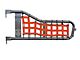 Steinjager Tube Door Cargo Net Covers; Orange (87-95 Jeep Wrangler YJ)