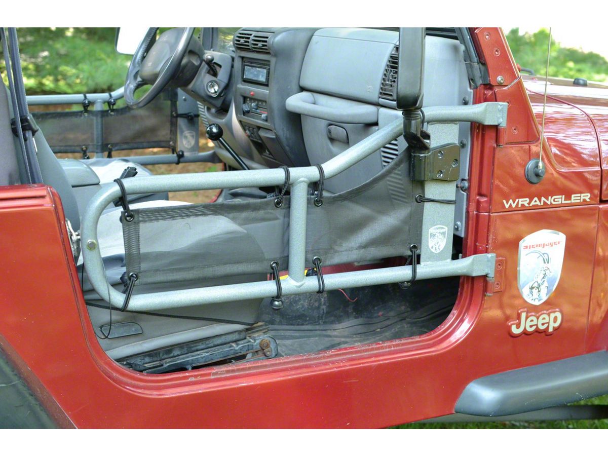 Steinjager Jeep Wrangler Tube Door Covers - Black J0041190 (97-06 Jeep  Wrangler TJ)