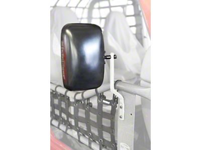 Steinjager Tube Door Mirror Kit; Cloud White (97-06 Jeep Wrangler TJ)